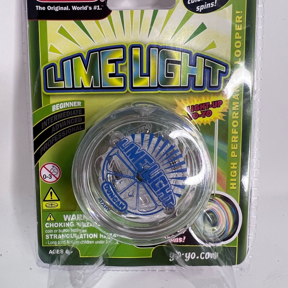 Duncan Toys Limelight LED Light-Up Yo-Yo, Beginner Level Yo-Yo